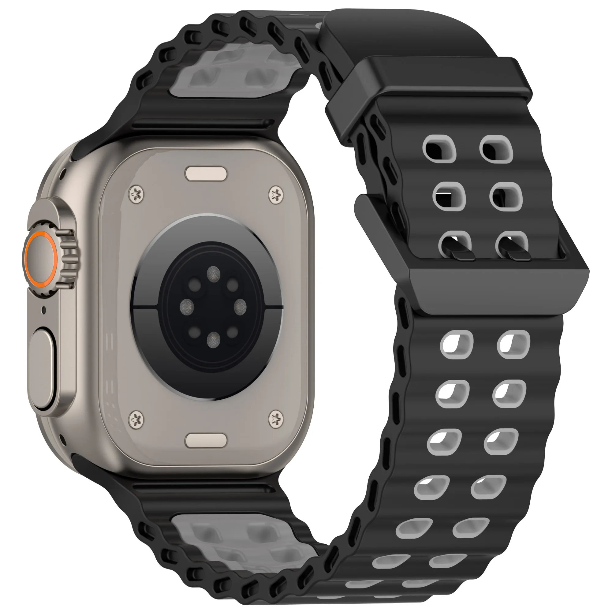 Ocean Strap für Apple Watch Band Ultra 3/2 49 mm Serie 11 10 46 mm Sportarmband Armband iWatch 9 8 7 6 5 SE 45 mm 44 mm Correa