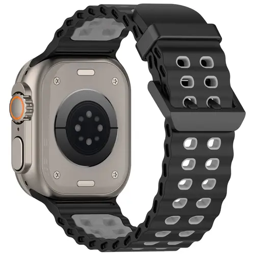 Ocean Strap For Apple Watch Band Ultra 4/3/2 49mm Series 12 11 10 46mm Sport Bracelet Wristband iWatch 9 8 7 SE 45mm 44mm Belt - Image 8