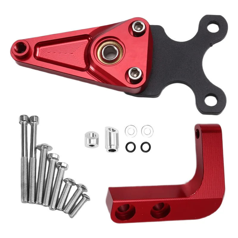 Stuurdemperbeugelset voor Honda CBR650R CBR 650R 2019-2024 – motorfiets stabilisator montage rood