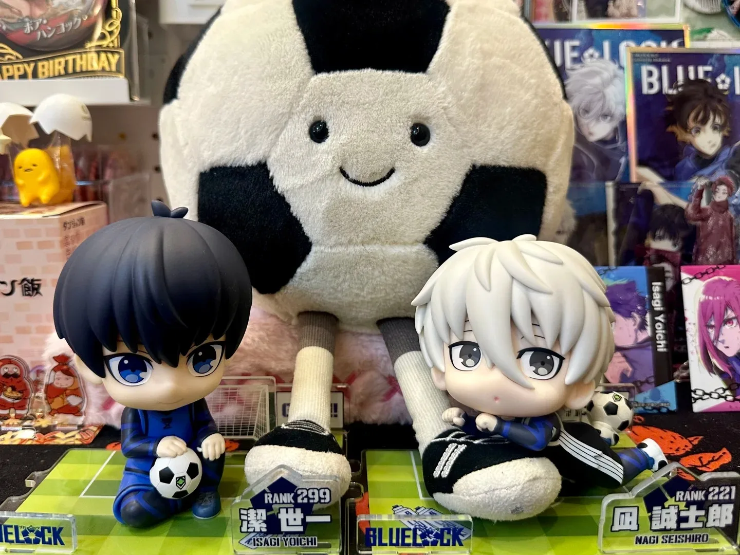 Auf Lager 10cm Blue Lock Anime Figur Q-Version Isagi Yoichi/Nagi Seishiro Actionfigur Sammlermodell Puppe Spielzeug Geburtstagsgeschenke – Detail 7