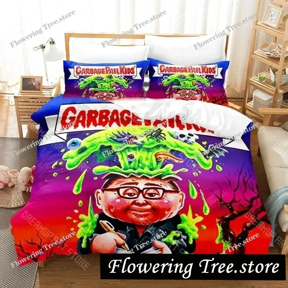 

3D Print Garbage Pail Kids Bedding Set Boys Girls Twin Queen King Size Duvet Cover Pillowcase Bed boys Adult029