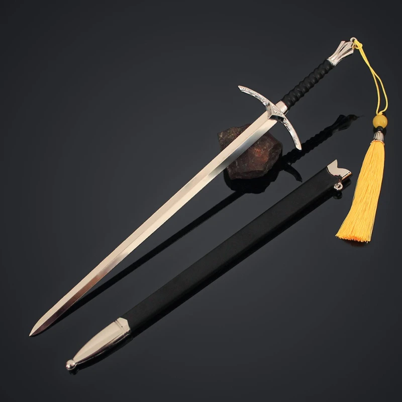 30 cm/11.81in Film en TV Randapparatuur Gandalf Vijand Zwaard Met Schede Zwaard Wapen Model Cosplay Prop BoysToy Desktop decoratie