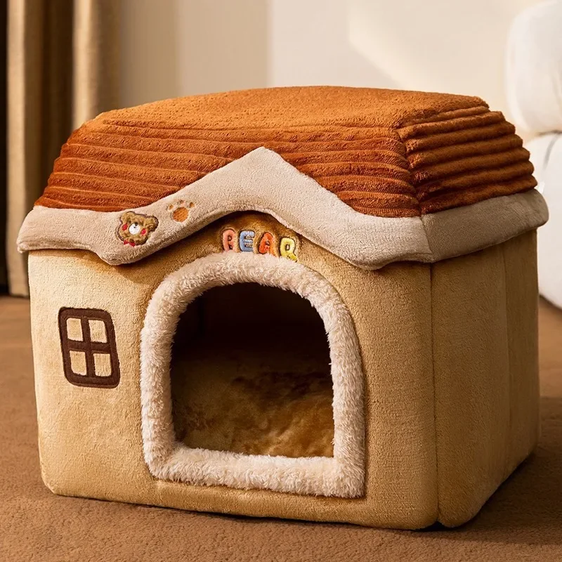 

Cat Bed House Type Spring Summer Can Be Dismantled Washed Four Seasons General Dog Pet Supplies Keep Warm