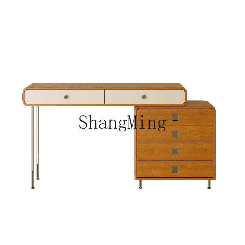 Hj Simple Solid Wood Combination Dresser Small Apartment Ho…