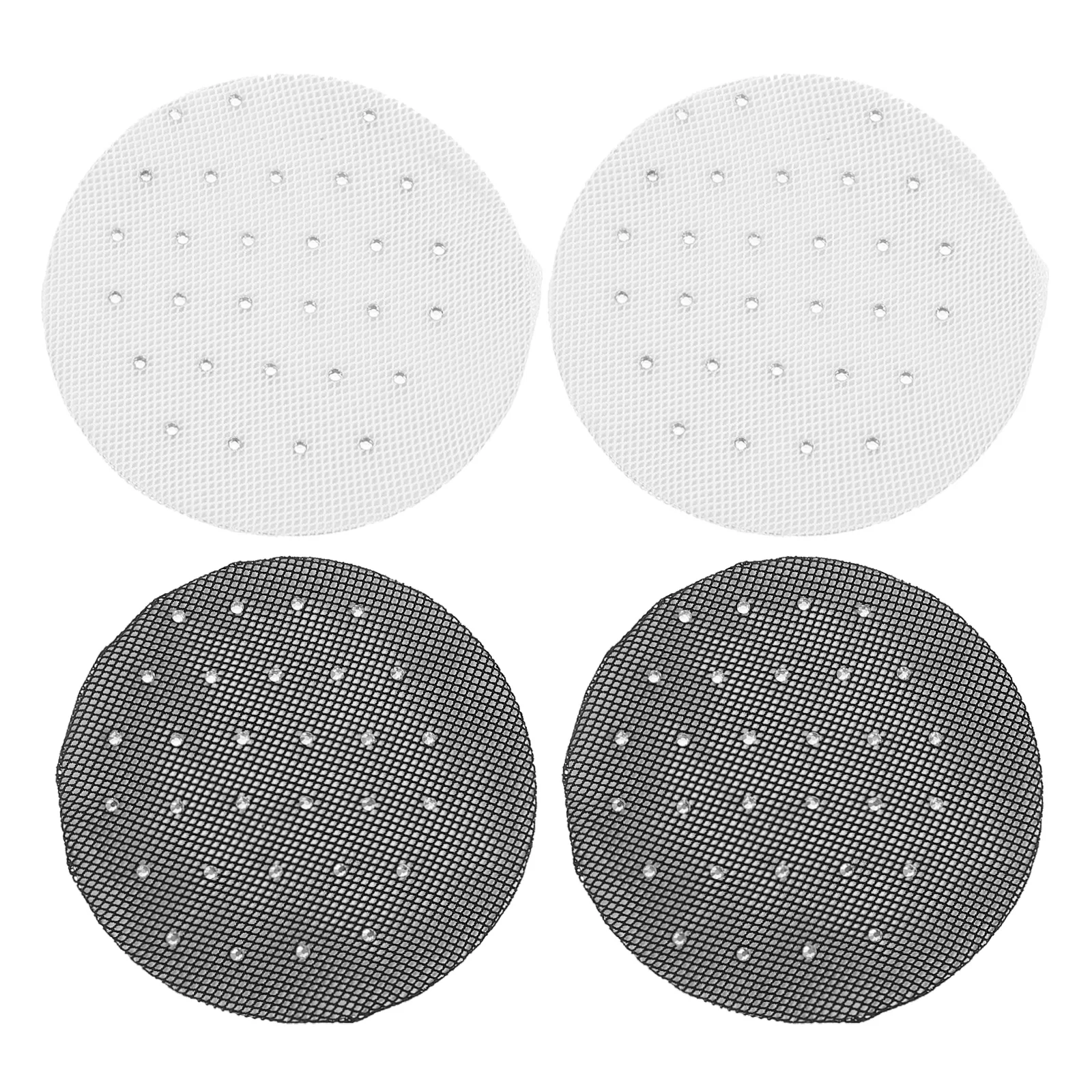 

4 Pcs Pan Hair Net Ballet for Buns Girl Accessories to Weave Performance Women Polyester Girls