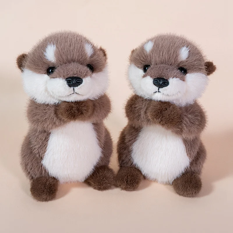 

25/30cm Cartoon Otter Plush Toy Cute Stuffed Animals Fluffy Otters Plushies Doll Anime Kawaii Soft Kids Babys Accompany Toys