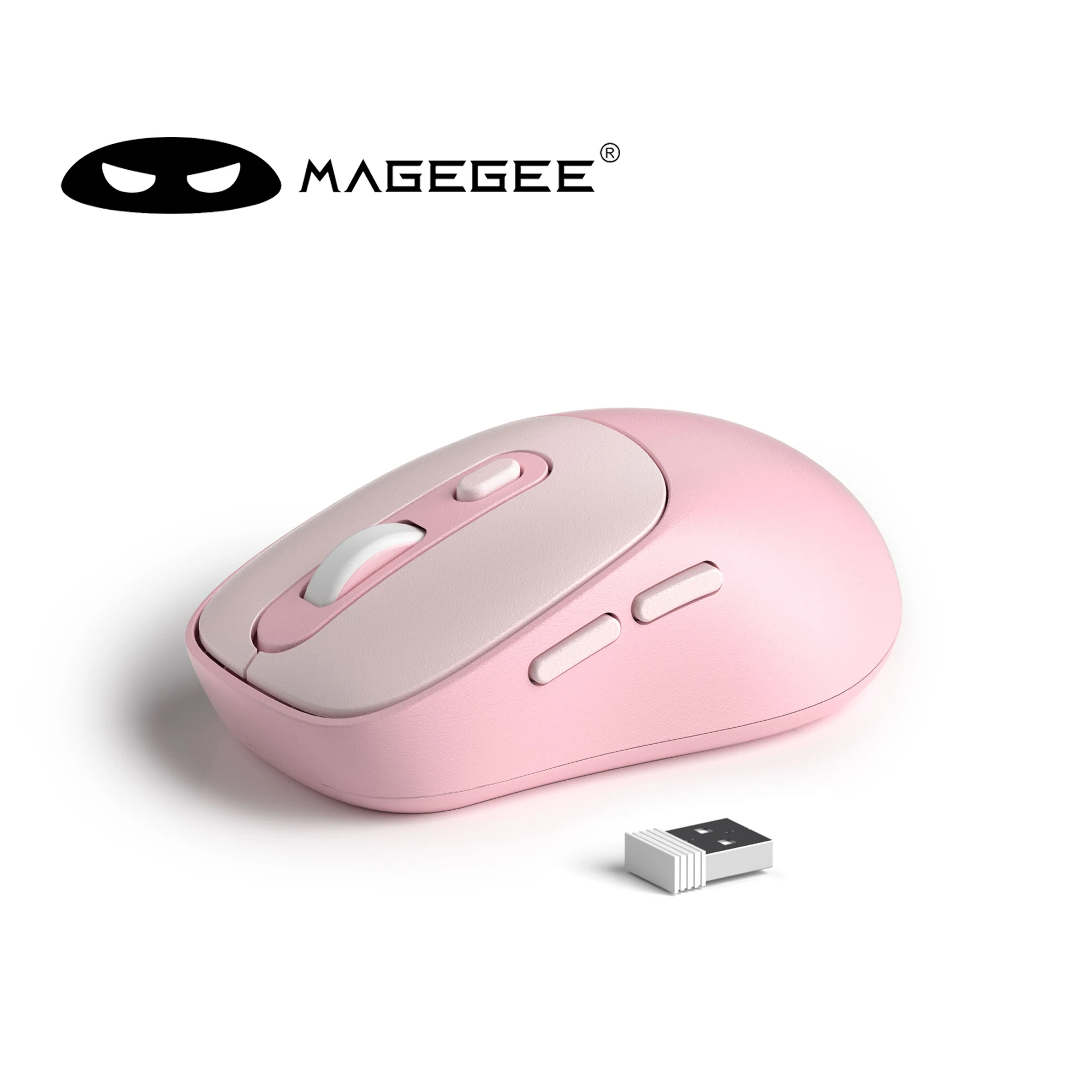 MageGee Wireless Mouse 2.4Ghz USB Connection, Automatic hibernation for power saving, Suitable for Gaming Office Laptop Desktop