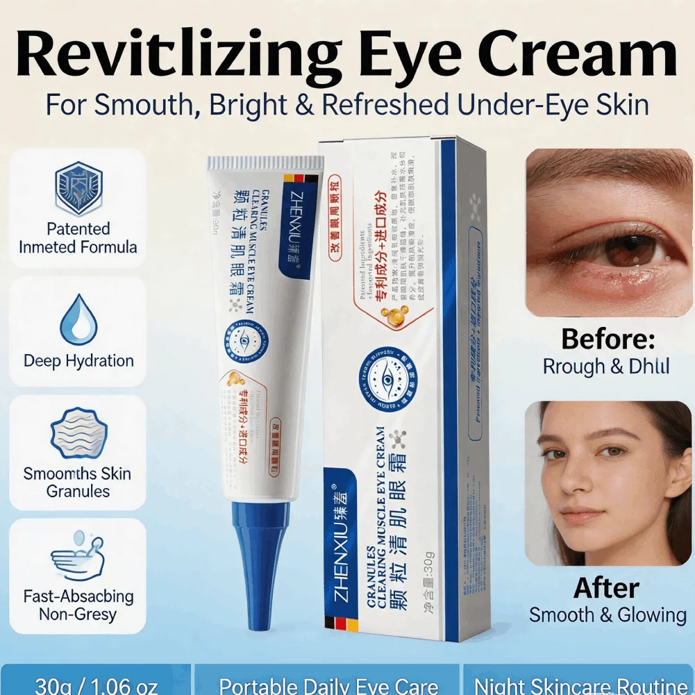 Zhenxiu Eye Cream Anti-Wrinkle Deep Hydrating Moisturizing Fine Lines Smoothing Soothing Nourishing Under Eye Cream