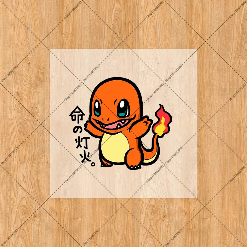 Pokemoned Iron on Patches Washable Heat Thermal Transfer Stickers Anime Cartoon Pattern Women Men DIY Clothes Hats Party Gift view 5
