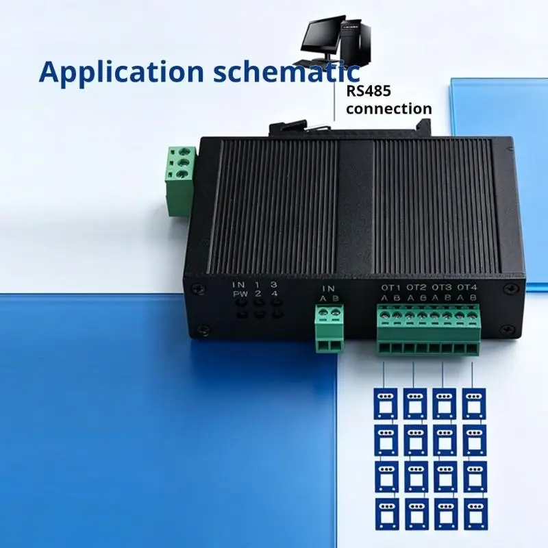 Industrial RS485 Support 152.2KBPS Baud Rate Bidirectional Data Accessories