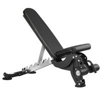Dinuo Commercial Multi-Purpose Heavy Duty Stool Folding Workout Adjustable Steel Dumbbell Bench  Decline Abdominal Bench