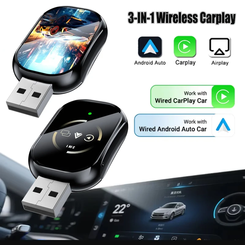 3 In 1 Wireless Car…