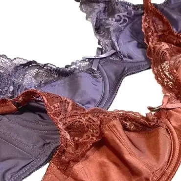 

KUCLUT ultra-thin lingerie women large size bra panty set gathered lace breathable underwear bralette