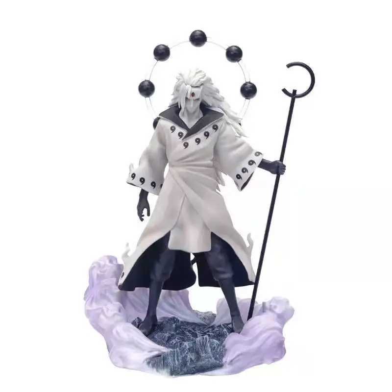 Bureau en P Model S Tachie Cartoon Anime Naruto Uchiha Madara Jinchuriki Vorm Ver. PVC Action Figure Collectie Pop Kinderen Speelgoed Geschenken