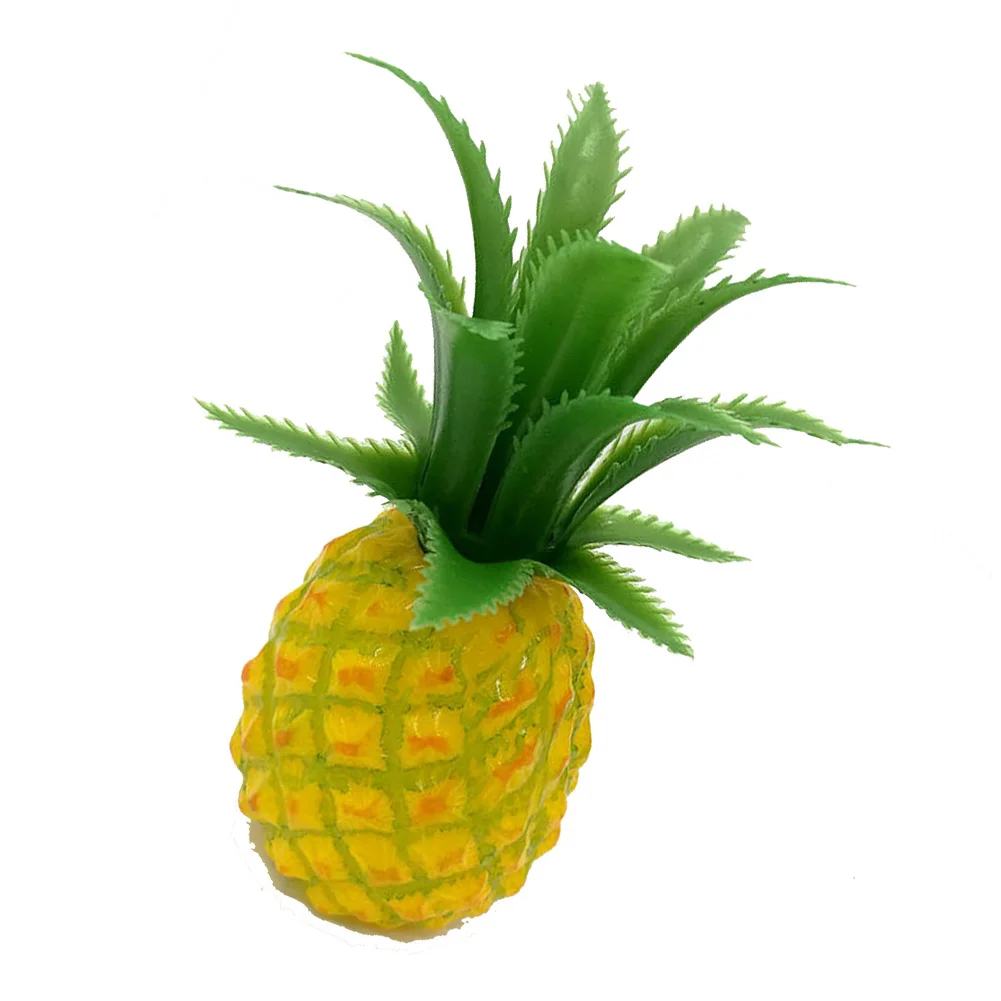 Fruits Artificial Pineapple Lifelike Foam Decoration Display Fake Imitation Plastic Realistic Durable Practical