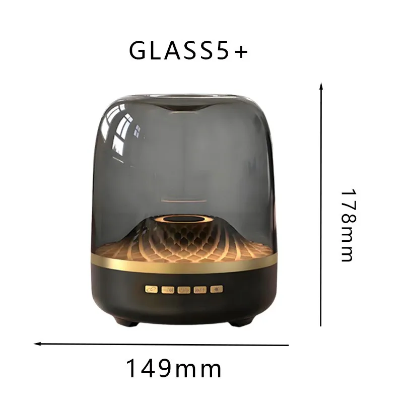 Audience Tronsmart Sound Box Bluetooth Speaker Subwoofer Colorful Glass Home Volume Wireless Computer Speaker Soundbar Karaoke