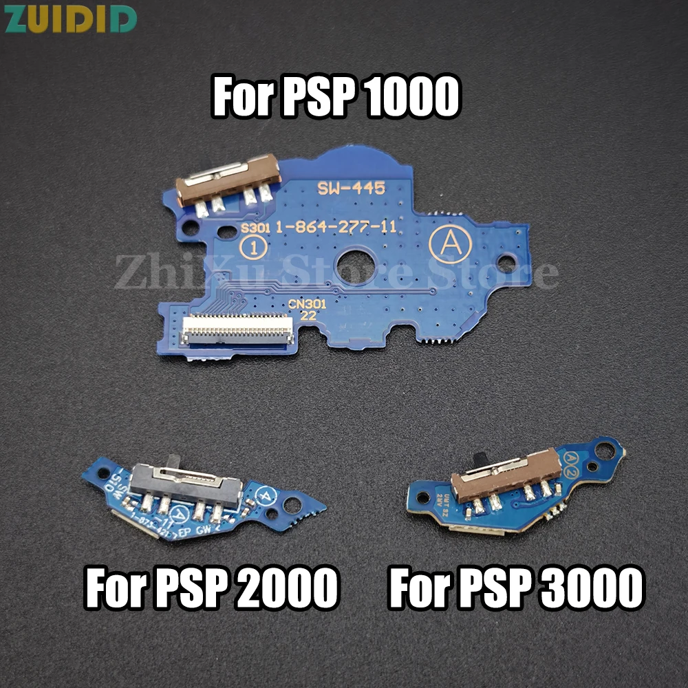 ZUIDID 1PC PCB Power On Off Switch Board For PSP 1000 2000 3000 Built-in Sliding Switch Start Keys Replacement