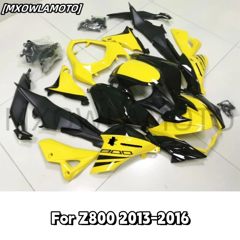 High Quality Bodyworks Motorcycle Fairing for Z800 Z 800 2013 2014 2015 2016 Z-800 13 14 15 16 yellow  (Injection Molding)