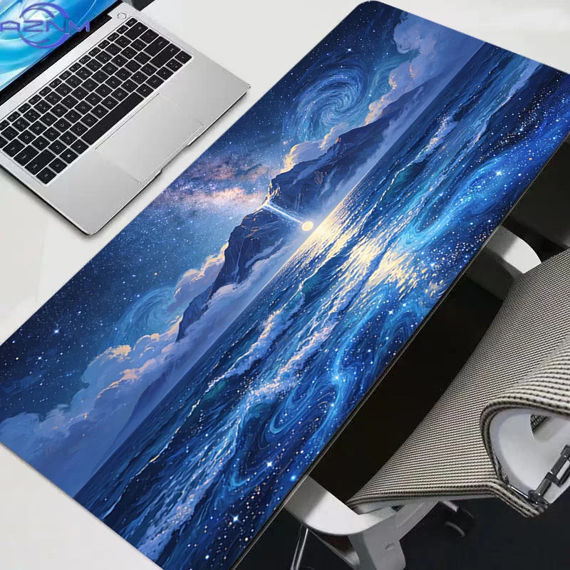 Mouse Pad Abstract Oil Painting Computer Speed Type Carpet Mat For e-sports Players Laptop Keyboard Mousepad Office Desk Mat