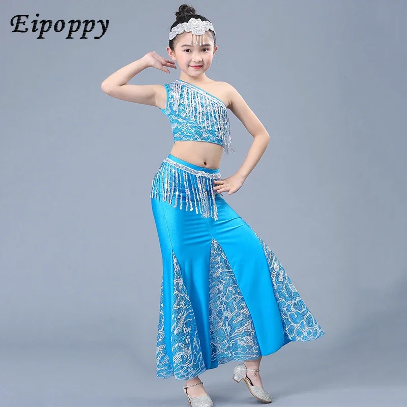 Kinder Dai Tanz kleid Performance Kostüm Praxis Performance Wear