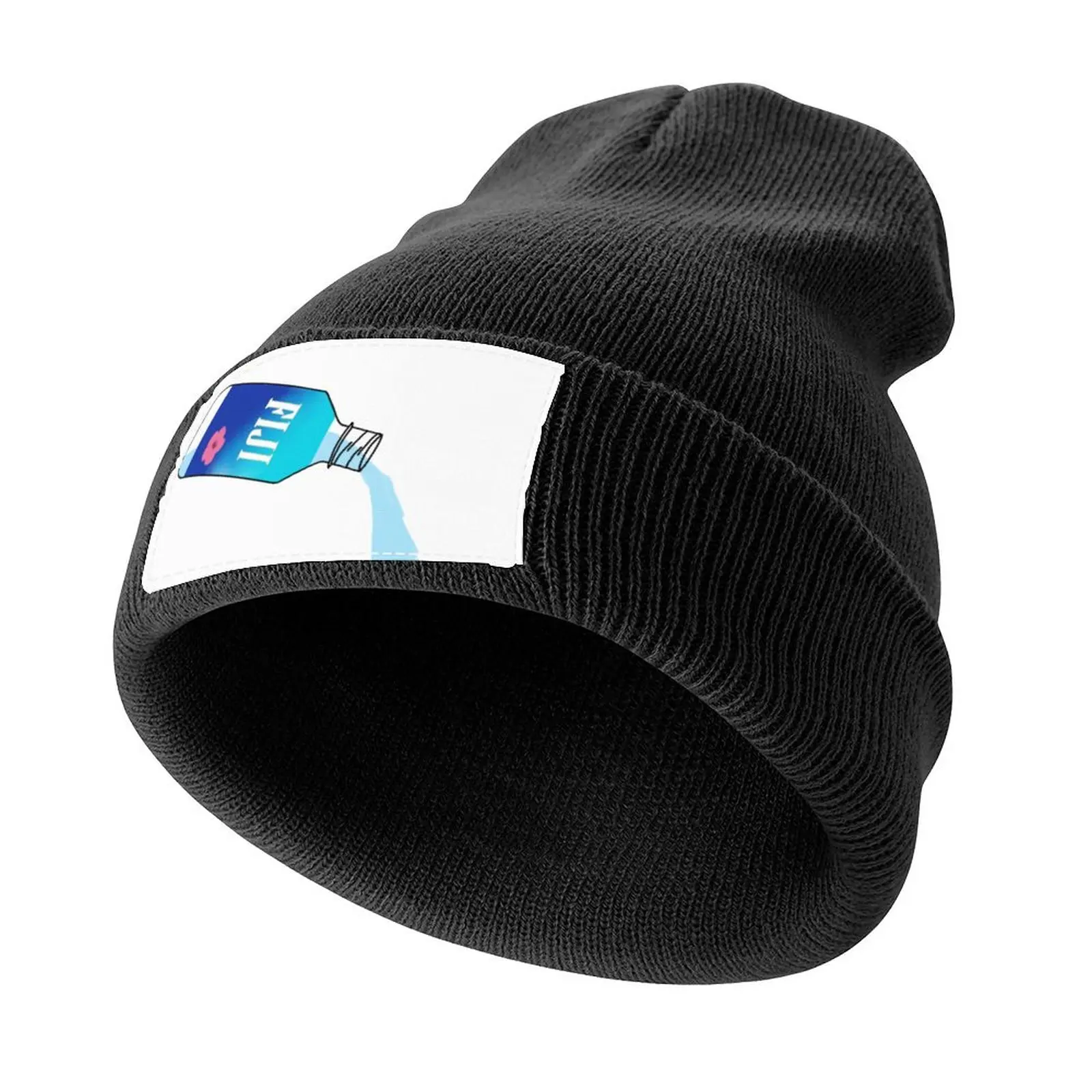 Fiji water pouring out Knitted Cap Wild Ball Hat Fashion Beach Girl'S Hats Men's