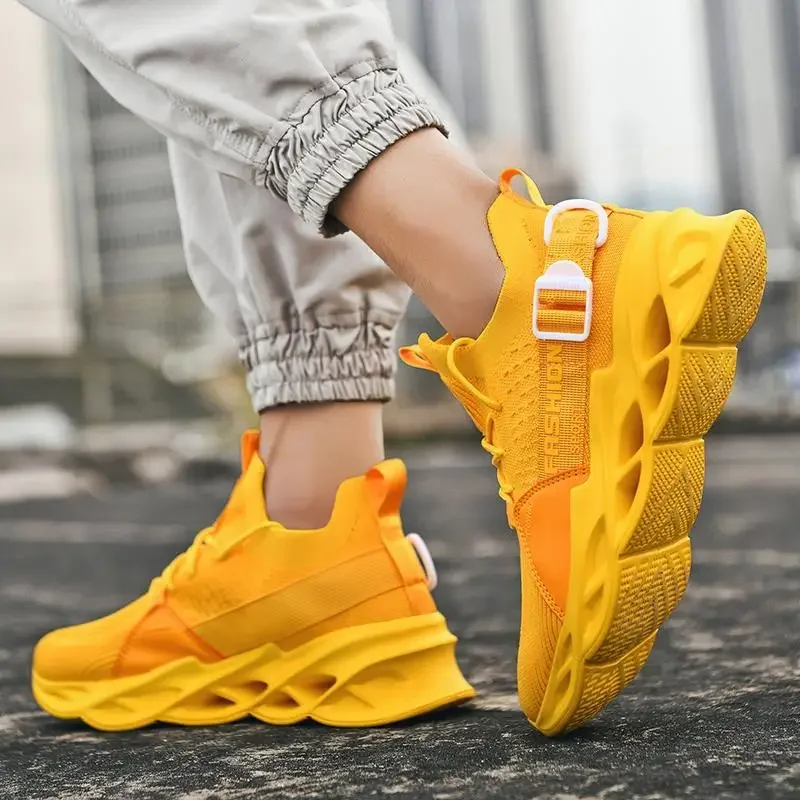thick-platform-tennis-deals-male-sports-shoes-low-top-yellow-running-on-clearance-stylish-lightweight-gym-men's-casual-sneakers