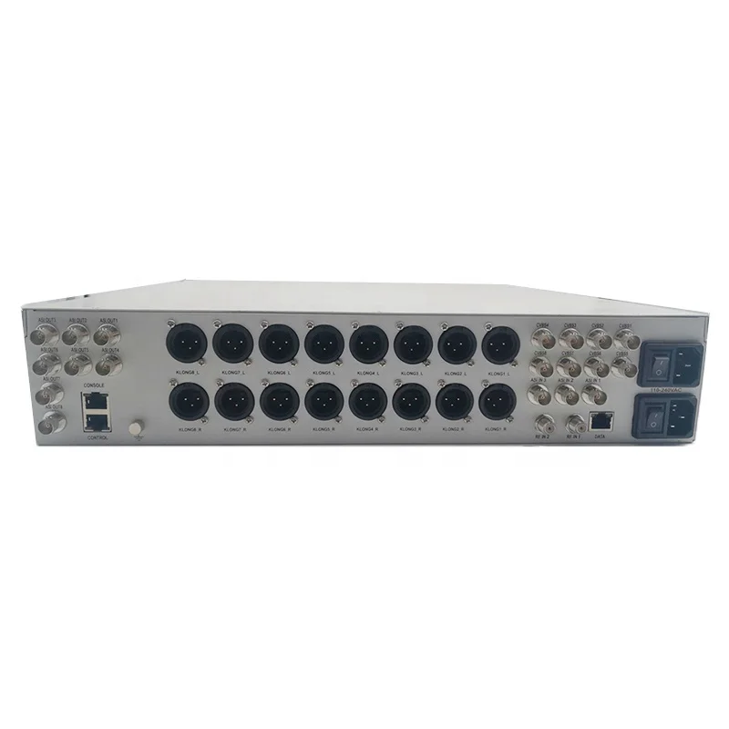 ASI Decoder Multi-channel Decoder GC-1803B H.264 Satellite Receiver Digital TV Head-end System with Multiple Streaming Channels