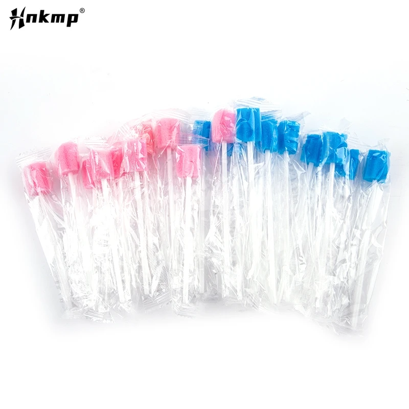 10Pcs/Set Disposable Oral Care Spong Swabs Unflavored Sterile Dental Swabsticks Sterile Dental Swabsticks Pad