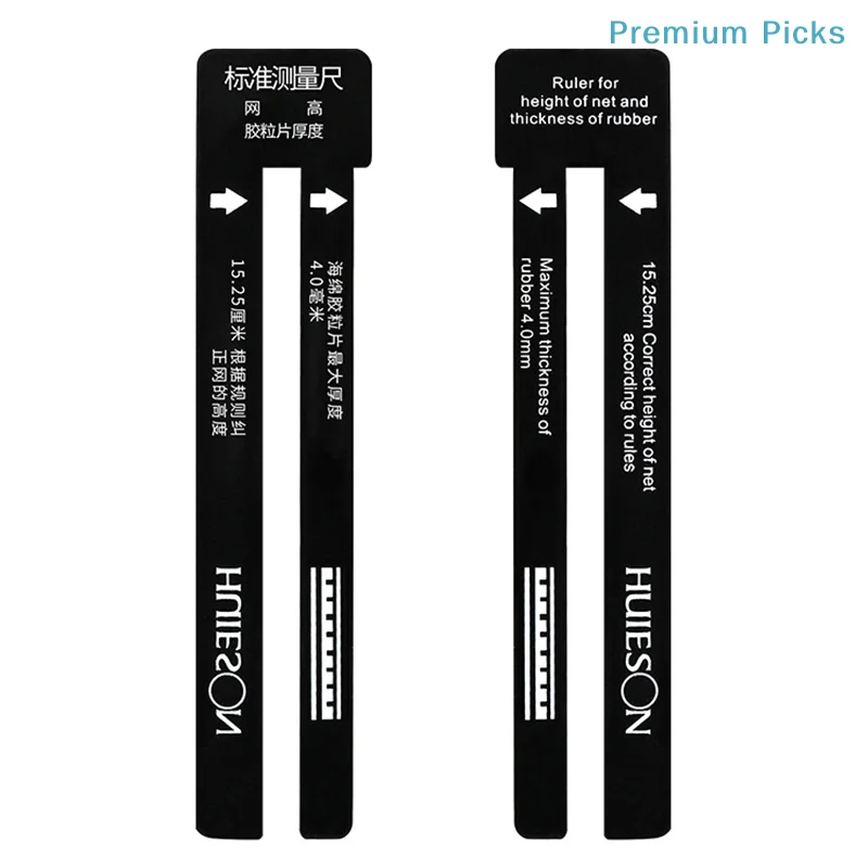 portable1 Piece Standard Table Tennis Umpire Ruler For Measuring The Net Height And Thickness Of Rubber Ball net measuring ruler