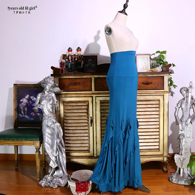 La robe à volants flamenco est une marque de vêtements de danse populaire DTT21