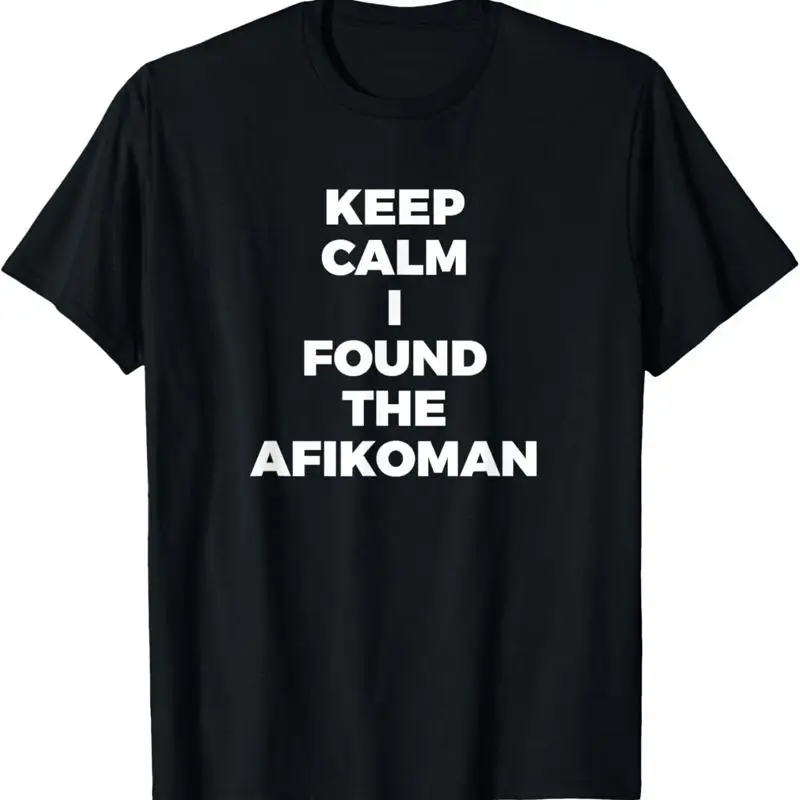 

Keep Calm I Found The Afikoman Футболка Passover Seder
