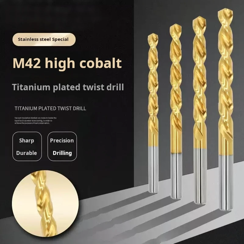 

Cobalt Containing Titanium Plating Spotter Starting Drill High Speed Steel Spot Drills 60/120 Degree Pilot Drill High Hardness