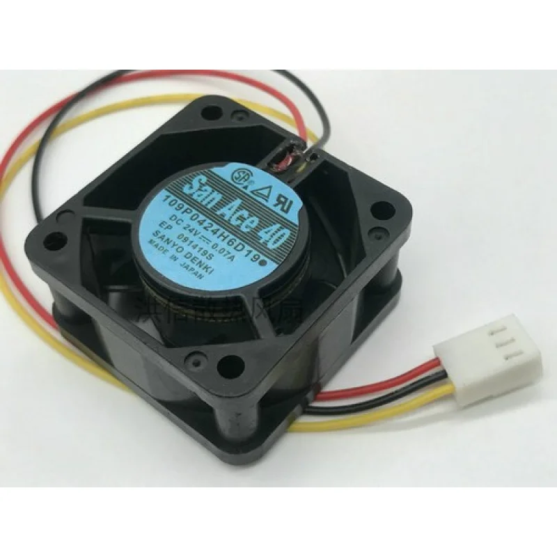 

L Высокопроизводительный охлаждающий вентилятор 109P0424H6D19 24 В 0,07 А 40*40*20 мм