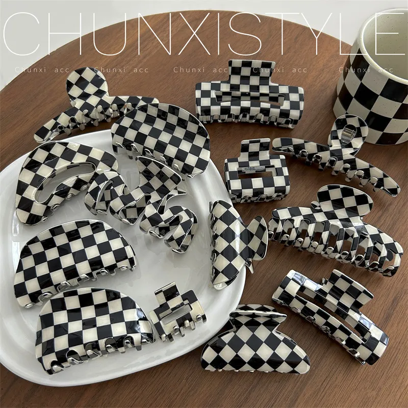 Большая-заколка-для-волос-в-шахматном-порядке-большая-заколка-для-волос-для-густых-волос-женская-прическа-новинка-2025-премиум-класса-объемный-стиль