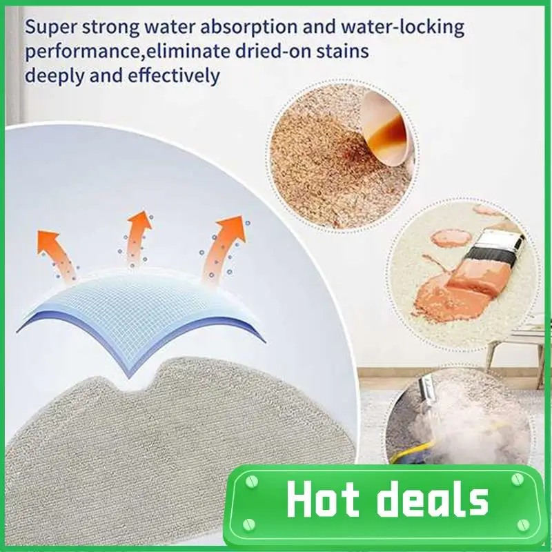 

B69A 21 шт. комплект аксессуаров для робота-пылесоса Dreame Bot D10s/D10s Pro, роликовая боковая щетка, фильтр Hepa, детали для швабры