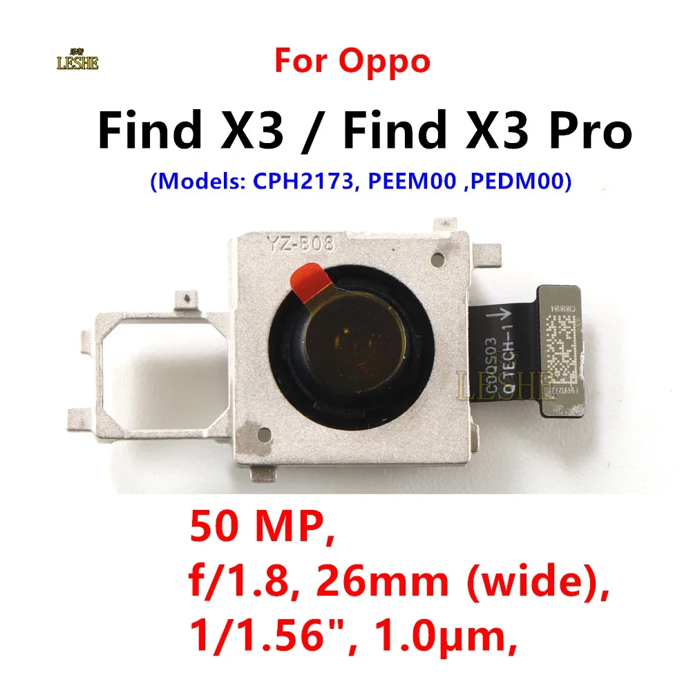 

Main Back Facing Camera For Oppo Find X3 / Find X3 Pro Back Rear Camera Repair Replace Camera Module