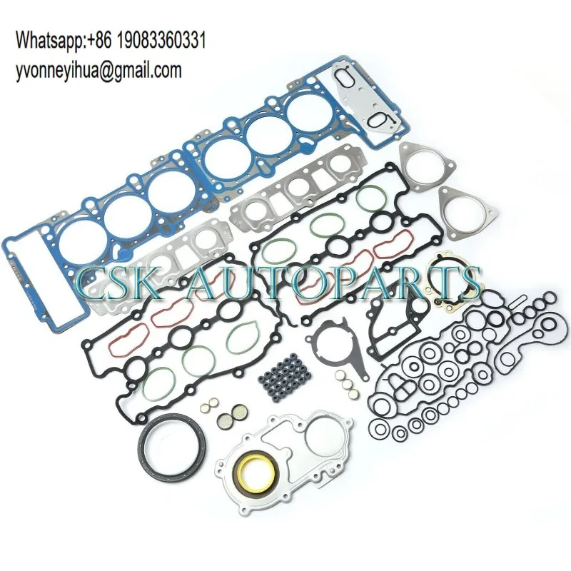 

Cylinder Head Valve Cover Gaskets Seals Set For AUDI A6 S4 S5 Q7 3.0 TFSI Engine