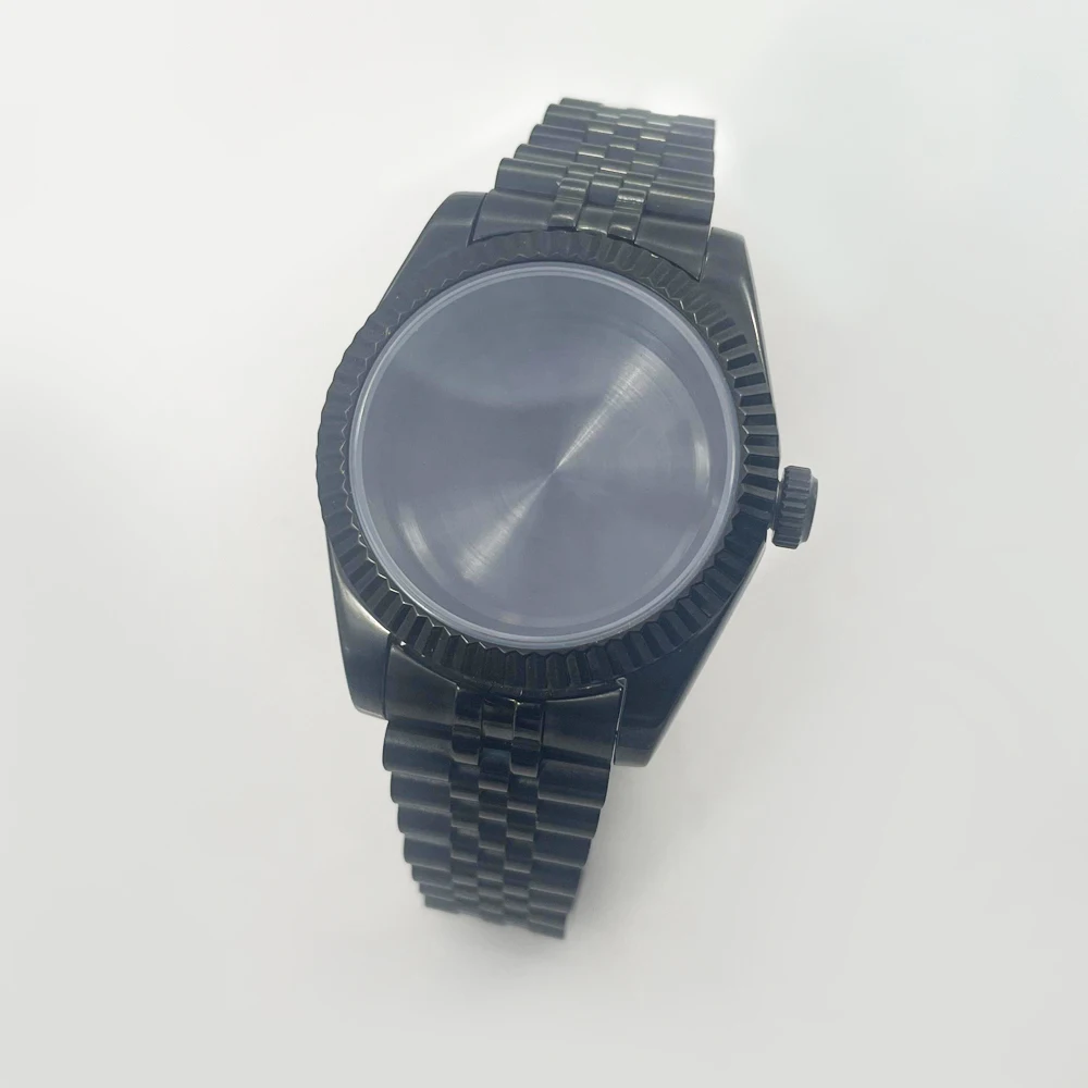 36mm/39mm ouro preto rosegold nh34 nh35 nh36 nh38 nh39 nh70 nh72 eta2824 pt5000 caixa de relógio superior à prova dwaterproof água cristal safira