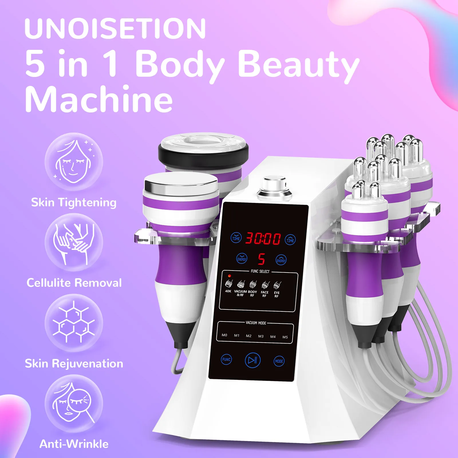 آلة التجويف Aristorm 40k للجسم فراغ RF التخسيس الجلد رفع آلة التجميل