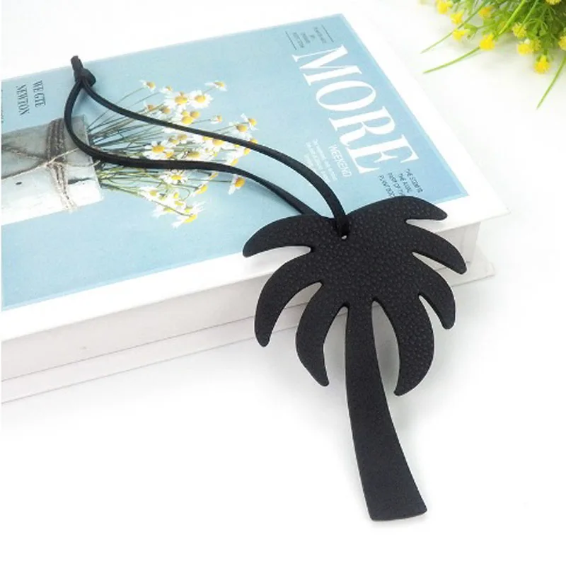 PU Leather Coconut Tree Bag Pendant Keychain Fashion Women Handbag Accessories Gift