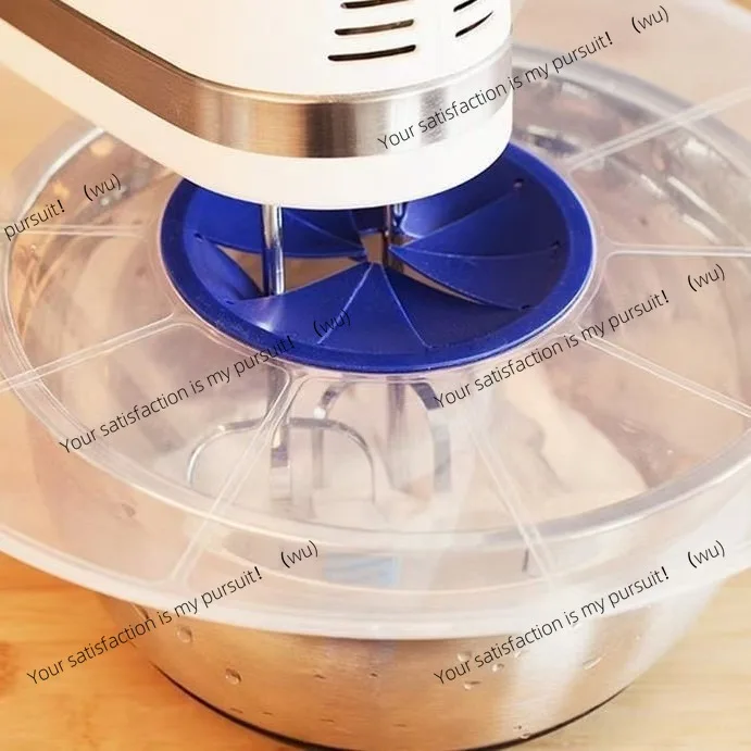 Cubierta a prueba de salpicaduras para batir huevos, cubierta multifuncional a prueba de salpicaduras, batidor de huevos y fideos, cubierta agitadora a prueba de salpicaduras para cocina