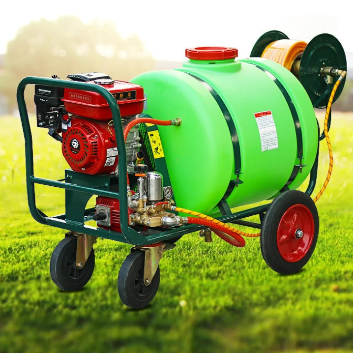 High Pressure Field Orchard Water Mist Sprayers Wheat Agricultural diesel Engine Power Garden Sprayer