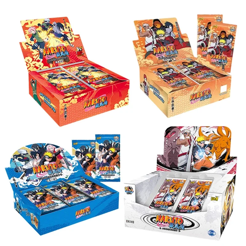 

2024 Wholesale Kayou Narutoes Card Anime Sasuke Diamond Flash Collectible Cards Trading Paper Card Case Toys Christmas Gift