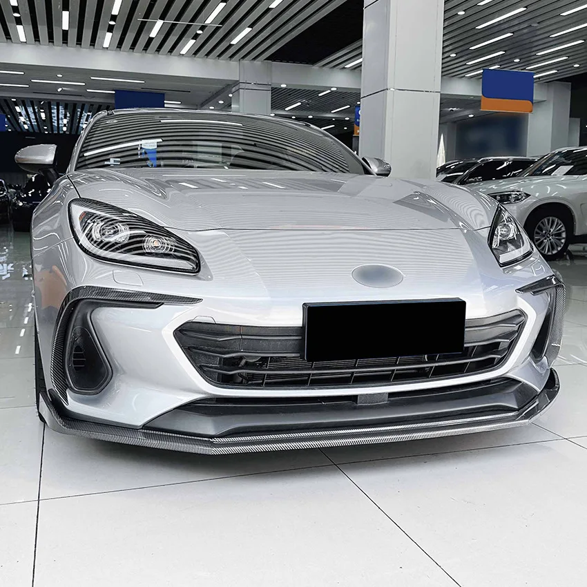 

For Subaru BRZ 2021+ Accessories Front Bumper Lip Spoiler Splitter Upgrade Kit