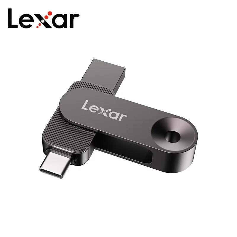 Lexar JumpDrive D500 USB3.2 Gen1 400MB/s Type‑C USB‑A 2‑in‑1 Solid State Pen Drive 128GB 256GB 512GB 1TB for Phone Laptop PC