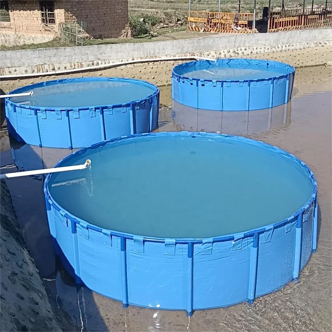 Low Cost Easy Installation Tarpaulin Pond Pvc Water Tank Storage Foldable Water Tanks For Overland