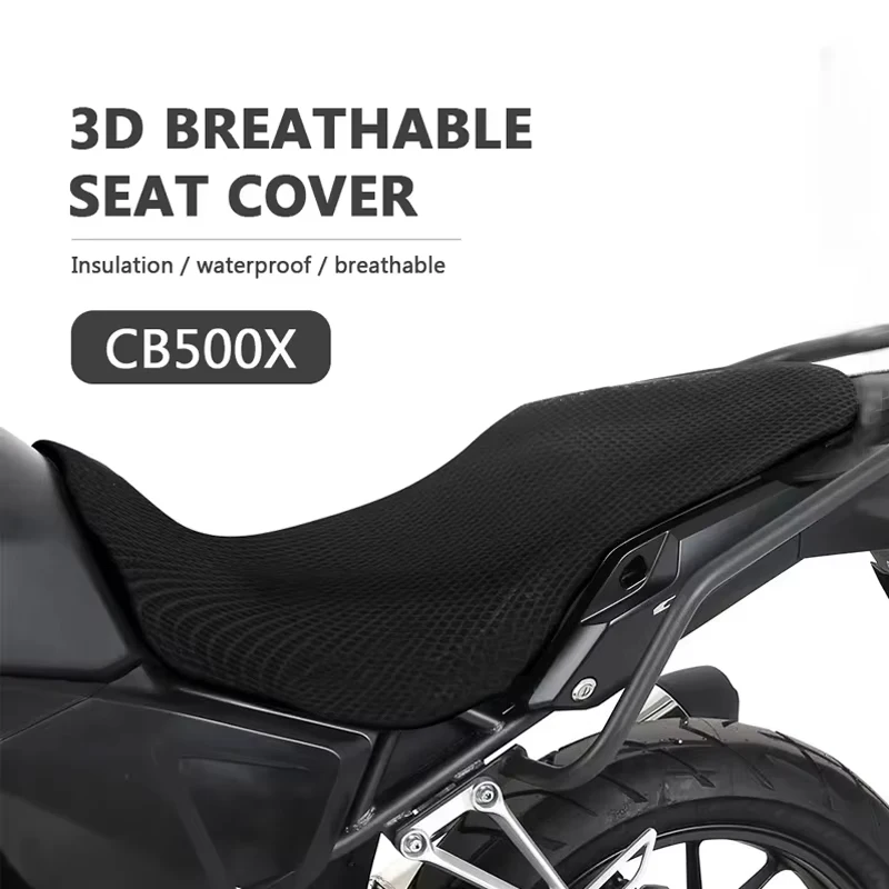 Motorcycle Accessories Protecting Cushion Seat Cover For Honda CB500X CB500 X CB 500 X ​Nylon Fabric Saddle Seat Cover