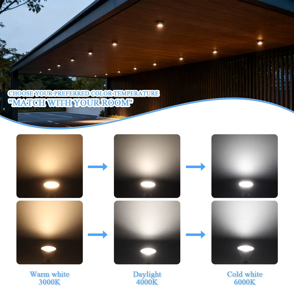 50 قطعة الجهد المنخفض MR16 لمبة التيار المتناوب تيار مستمر 12 فولت 24 فولت LED الأضواء GU5.3 3 واط 8WLampada Bombillas استبدال 50 واط مصباح هالوجين تحويل المنزل #5