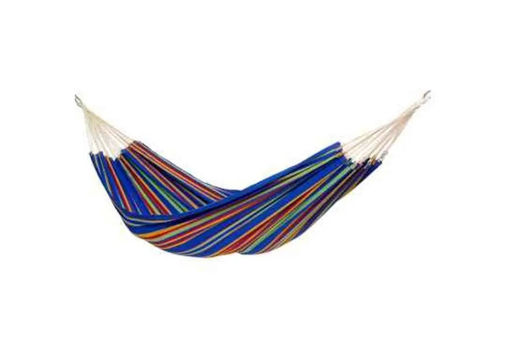 Barbados Hammock, Authentic Brazilian, Blue Sky, Recycled Cotton/Polyester Blend, 134