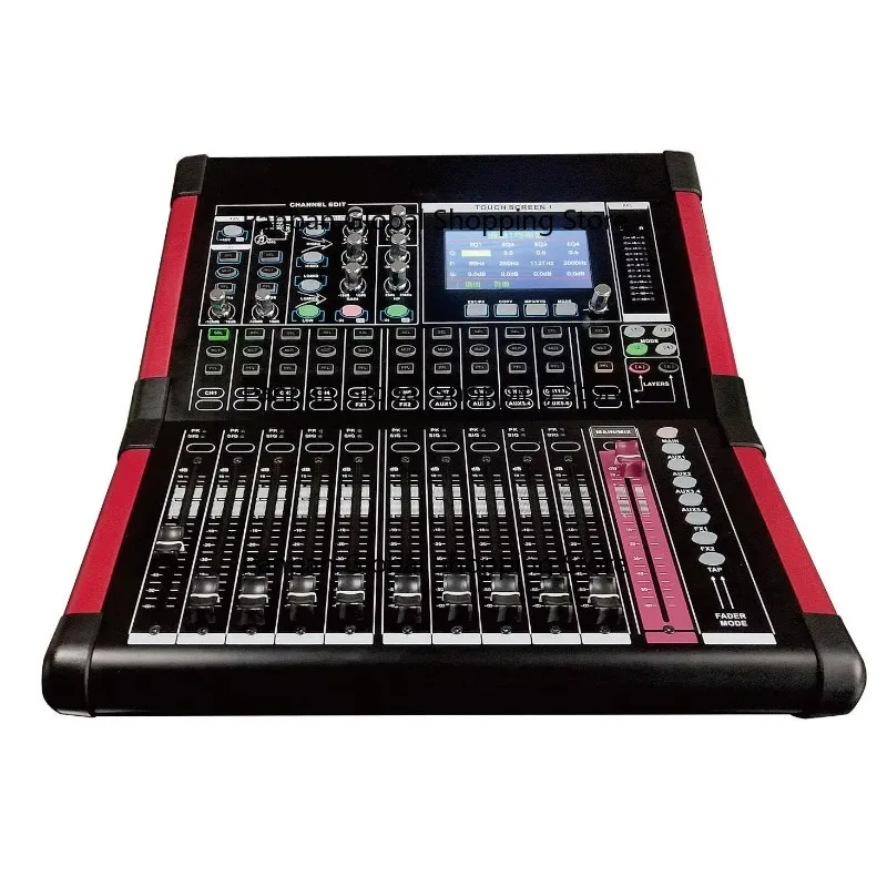 

Rayco Professional DJ Pro Audio Console Mixer D16 16-Channel 48V Phantom Power Bluetooth Designed for Professional Use